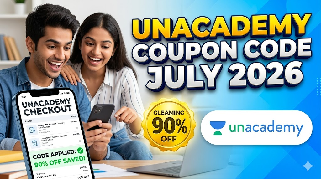 Unacademy Coupon Code July 2026: Get Up to 90% Off Subscriptions